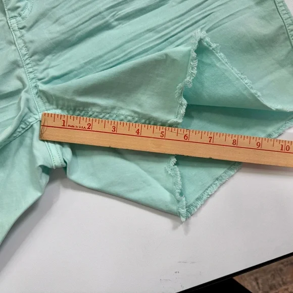 Carve Designs 6” Twill Shorts -Sea Glass - Picture 7 of 8